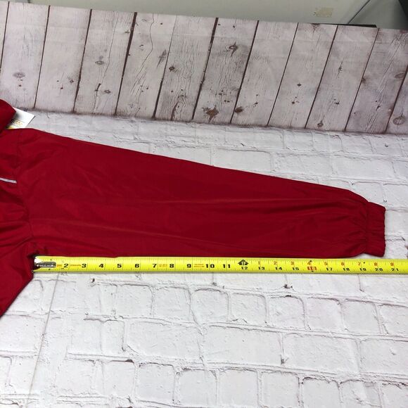 NWT Hornblower Niagara Cruises Adult Windbreaker Hacket Size Small Red B311 -10 - Picture 5 of 16